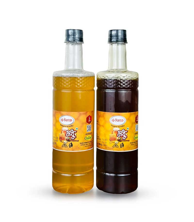 কালোজিরা ও লিচু ফুলের মধু (২ কেজি কম্বো) Black Cumin and Lychee Flower Honey Combo